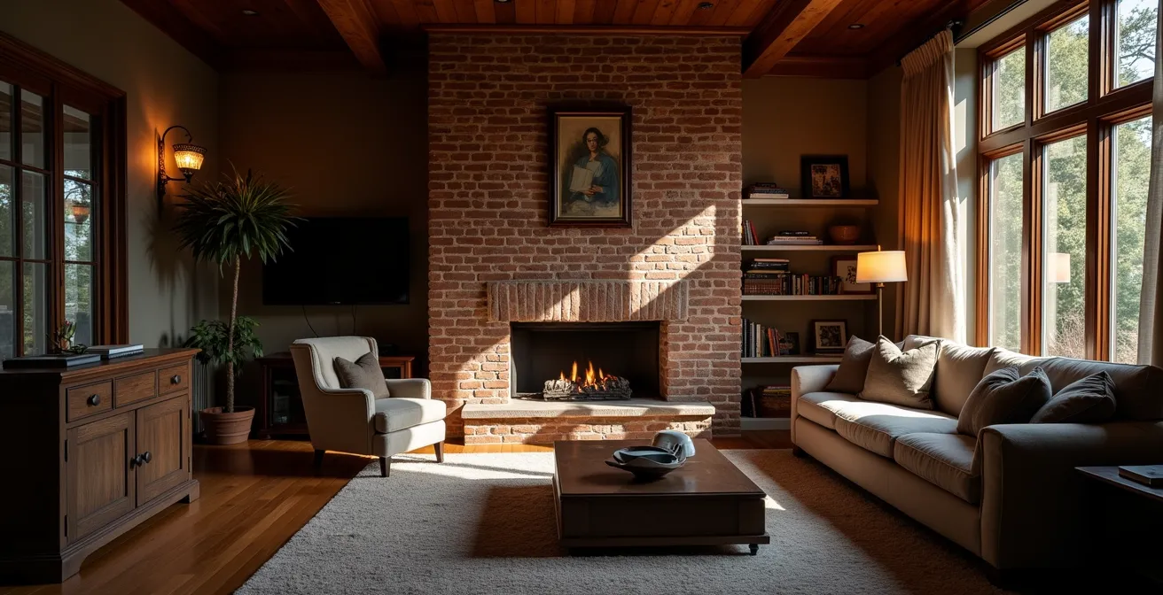 Éclairage architectural mettant en valeur les éléments caractéristiques d'une maison québécoise